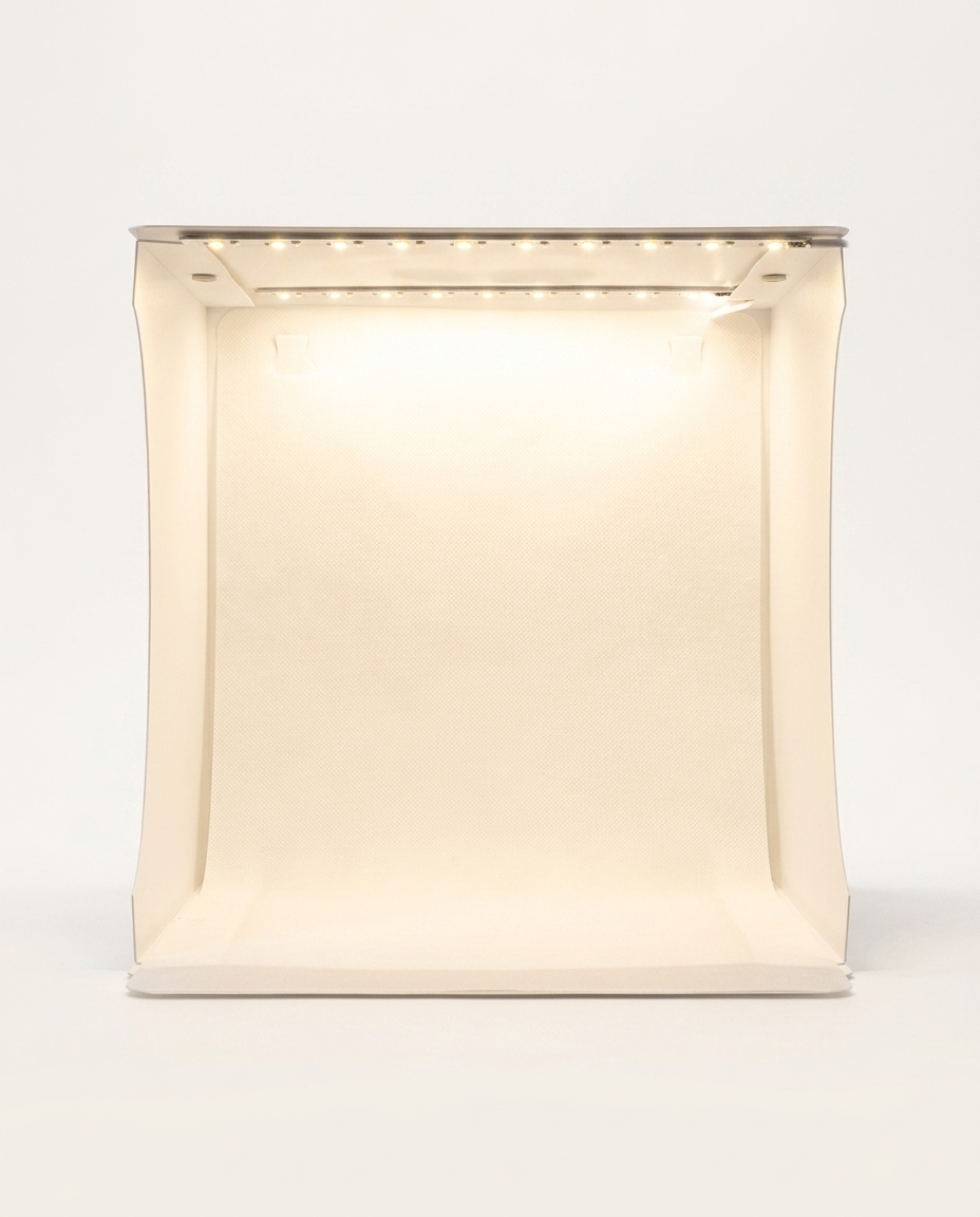 Fripon Studio - mini studio photo LED, vue de face