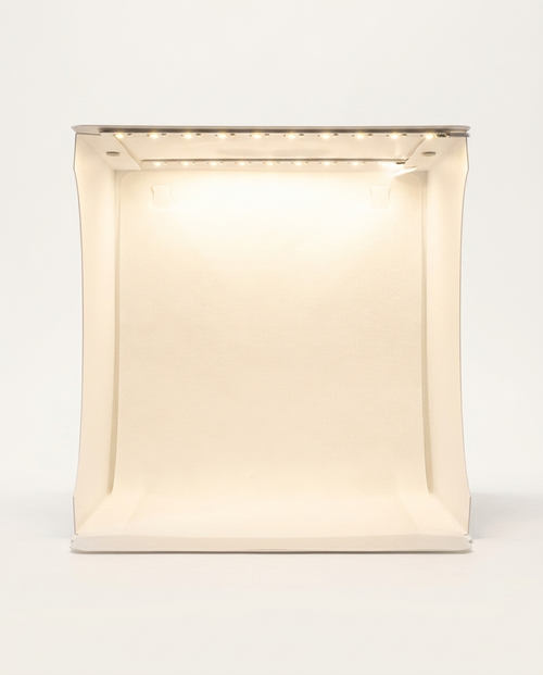 Fripon Studio - mini studio photo LED, vue de face